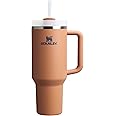 Stanley Quencher H2.0 Tumbler with Handle and Straw 40 oz | Flowstate 3-Position Lid | Cup Holder Compatible for Travel | Insulated Stainless Steel Cup | BPA-Free | Toast