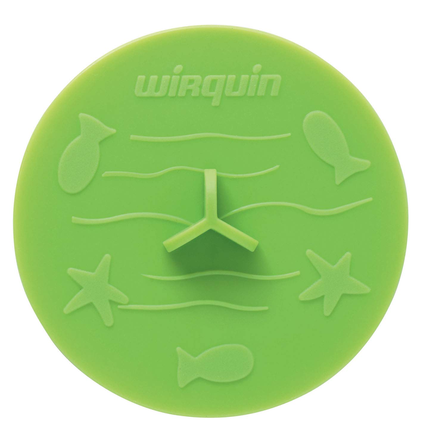 Wirquin 39222301 Frisby Universal Sink Plug Diameter 110 mm, green, 39222301