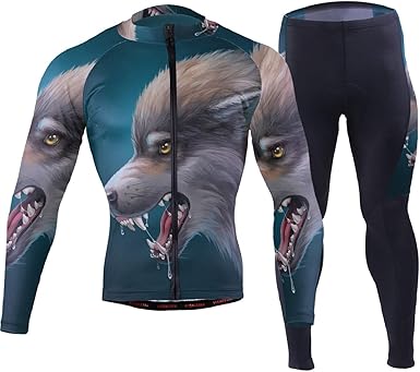 wolf cycling jersey