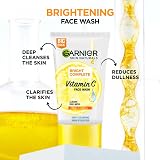 Garnier Skin Naturals Light Fairness Face Wash 100g Brightening Vitamin C Yuzu view 3