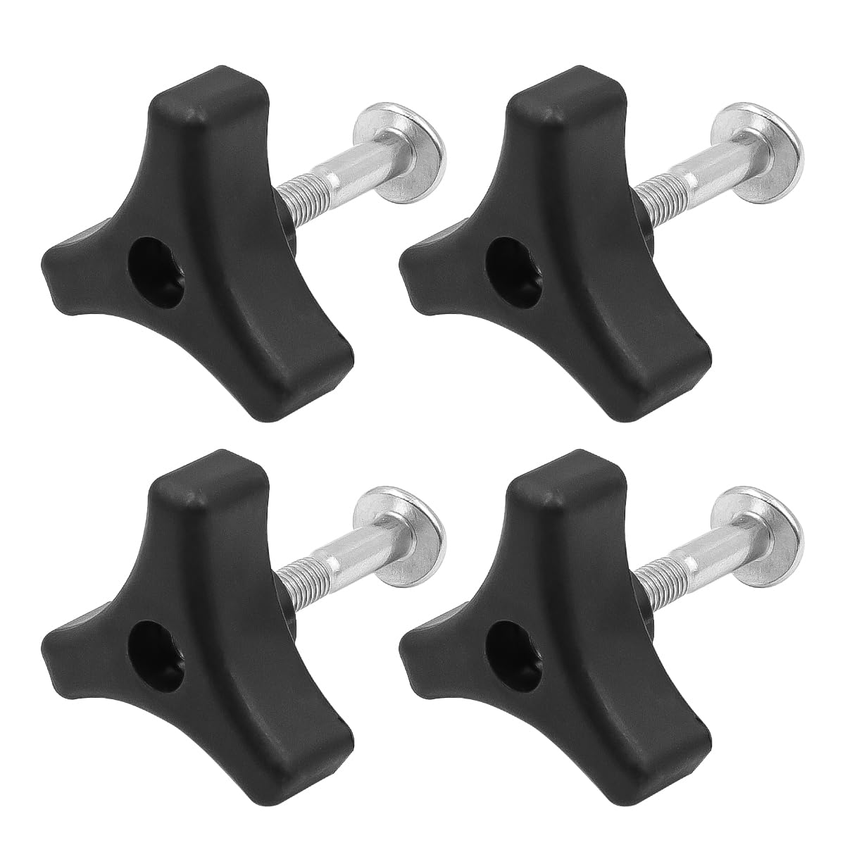 Alnicov 4PCS Universal Lawnmowers Handle Wing Nut And Bolt Lawn Mower Parts Accessories Garden Machinery Replacement Parts