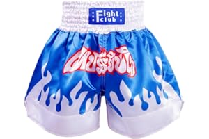 TAIKMD Muay Thai Shorts for Children Traditional MMA Gym Kickboxing Boxing Training Active Shorts