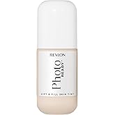 Revlon PhotoReady Lift & Fill Skin Tint, Sheer Glowy Coverage, Lightweight & Hydrating, 100, 1 fl oz