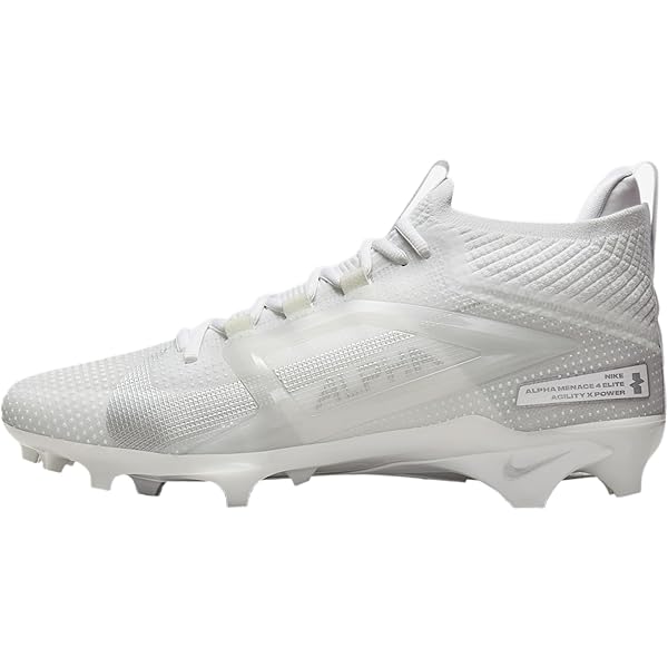Amazon.com | Nike Alpha Menace 4 Elite Football Cleats (White