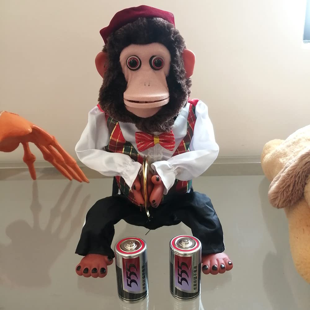 Photo 1 of HCSXMY Cymbal Playing Monkey Charley The Chimp Vintage Electronic Plush Decoration Toy Original Source (Monkey)