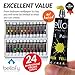 Bellofy 24-Color Oil Paint Set - 24 x 12 ml / 0.4 oz - Oil Paint Kit For Artists and Beginners - Painting Art - Artist Paint - Best Art Brand for Painting and Drawing Accessories Online.