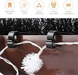 AIEVE 30 Pack Gutter Brush Clips for 75/100/150mm Guttering view 4