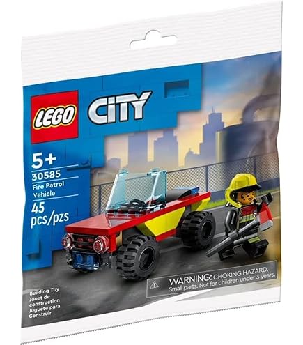 Amazon.com: LEGO City Fire All Terrain Vehicle (64 Piece) : Toys