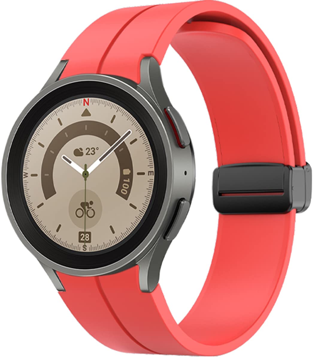 BBZ for Galaxy watch7/watch FE Strap,20MM quick release Silicone Strap Compatible with Galaxy Watch 6/Galaxy Watch 5 40mm 44mm /Galaxy Watch 4 40mm 44mm /Galaxy Watch 4 Classic 42mm 46mm/Watch 3 41mm
