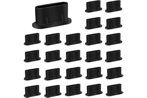 EYBDYB 50 PCS USB-C Dust Plugs, Silicone USB-C Port Covers for iPhone, Android, Laptops & More, Anti-Dust & Moisture Protection Caps