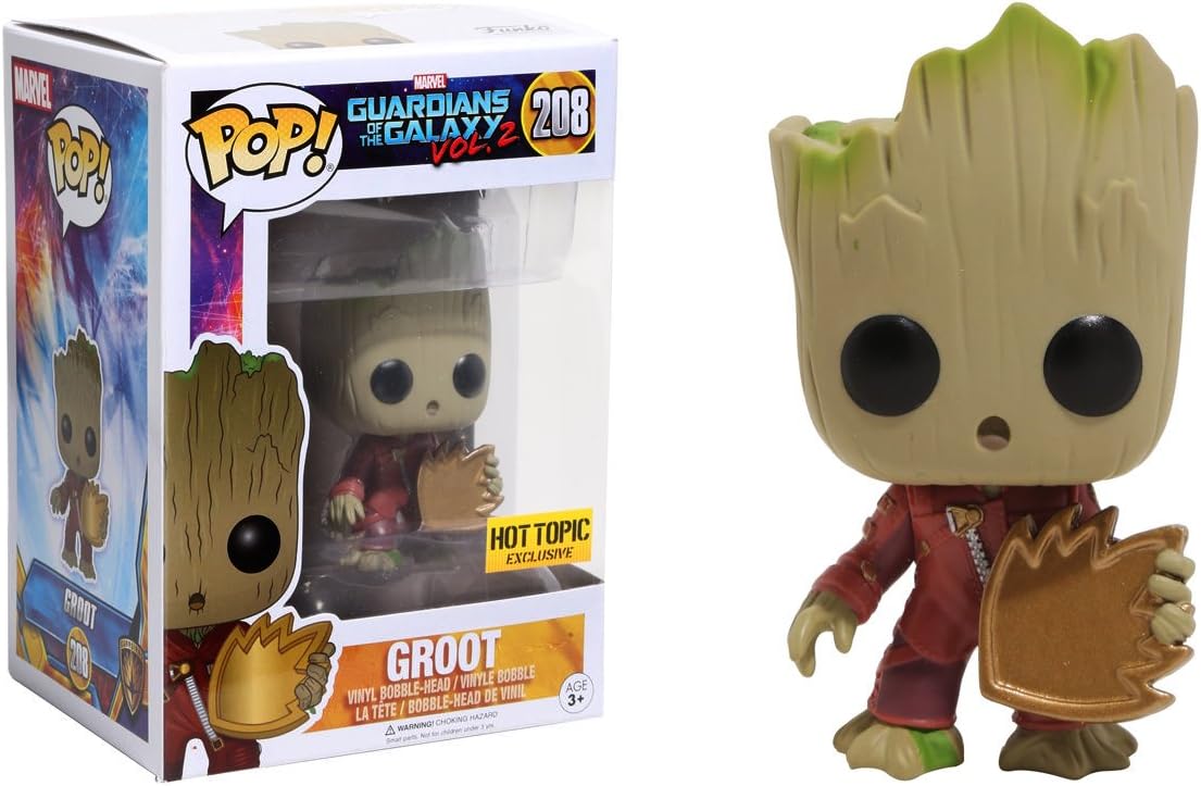 groot with mixtape funko pop