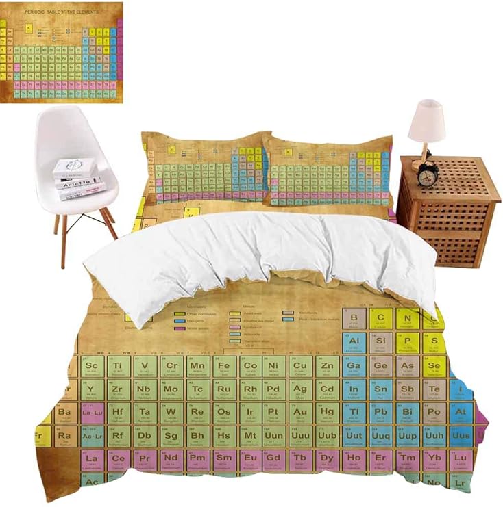 vroselv-home Juego de Ropa de Cama para niños, Coloridos Cuadros, 4