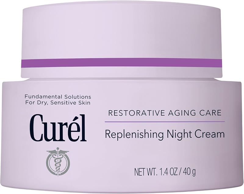 Curel Restorative Aging Care Night Cream 40ml for Dry Sensitive Skin