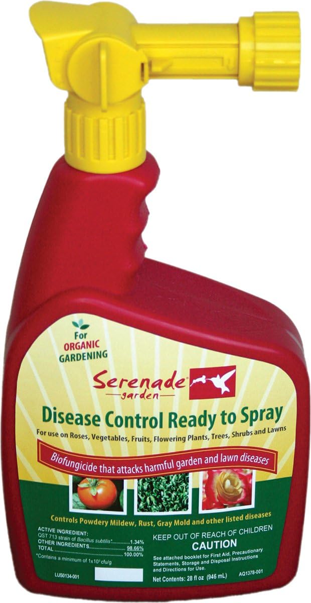 Serenade Garden 708490 Serenade Garden Ready-to-Spray Lawn Disease Control, 28-Ounce