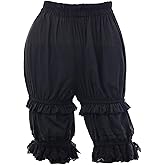 Nuoqi Pantaloons Women Lolita Bloomer Victorian Steampunk Bloomers Shorts