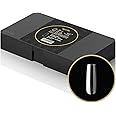 Aprés Gel-X® Sculpted Square Long Tip Box | 500pc Gel-X Tips, 11 Sizes 00-9, Premium Quality