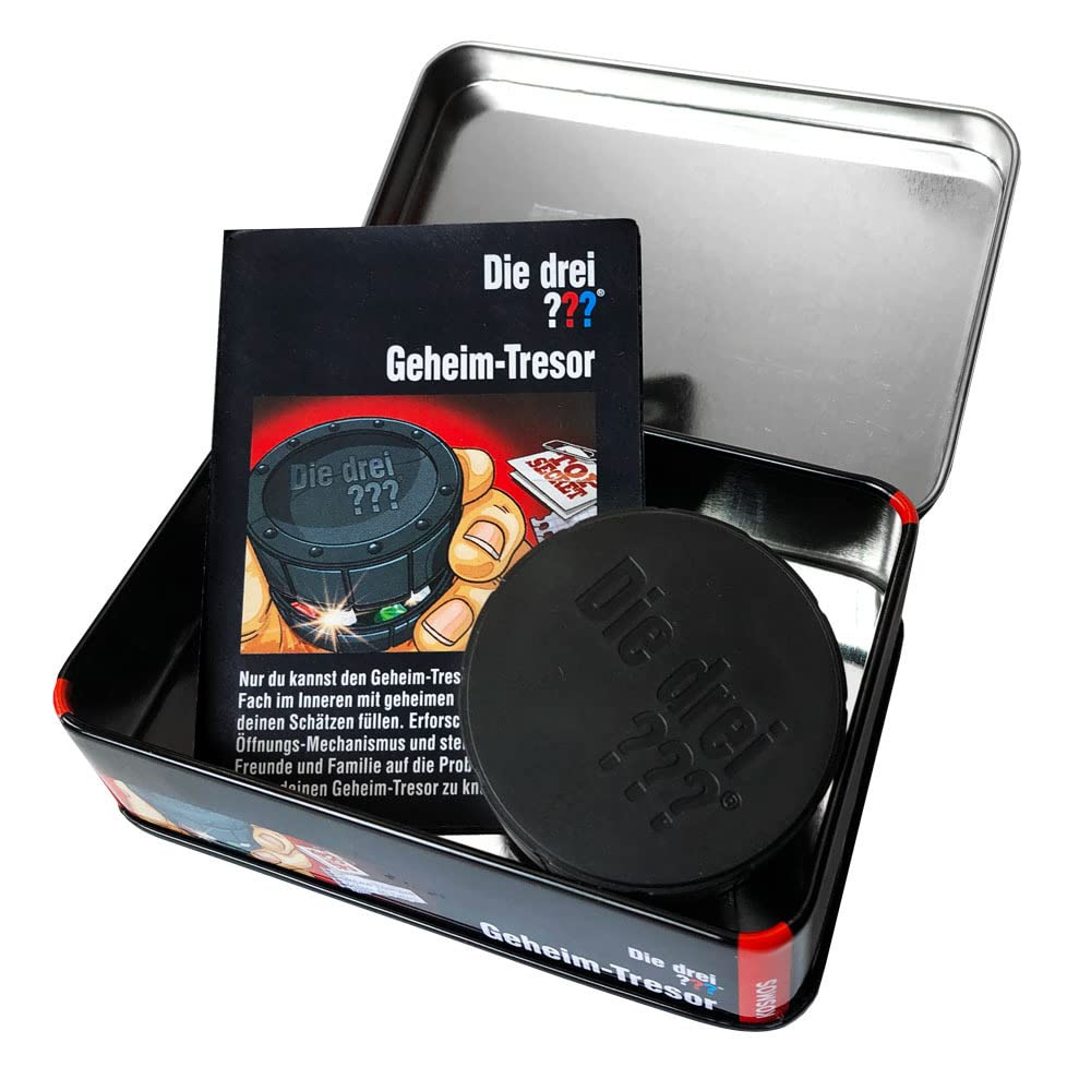 Die DREI ??? Secret Safe (Small Box), Black