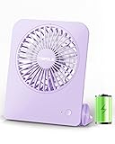 TriPole Desk Fan Small Portable Fan 2000 mAh