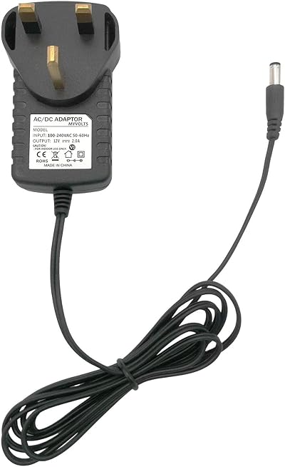 myVolts 12V UK Power Supply for LaCie LaCinema Classic HD External Hard Drive
