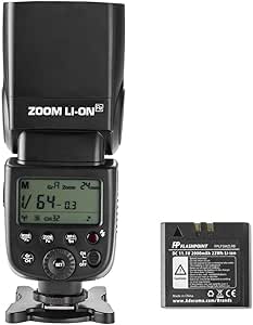 Amazon.com : Flashpoint Zoom Li-on Manual R2 On-Camera Flash Speedlight