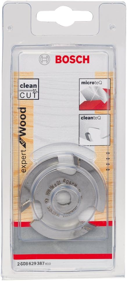 Bosch Professional Expert for Wood 2608629387 Disc Groove Cutter (Wood, 8 x 51 x 4 mm, Hand Milling Accessories), Grey - Image 3