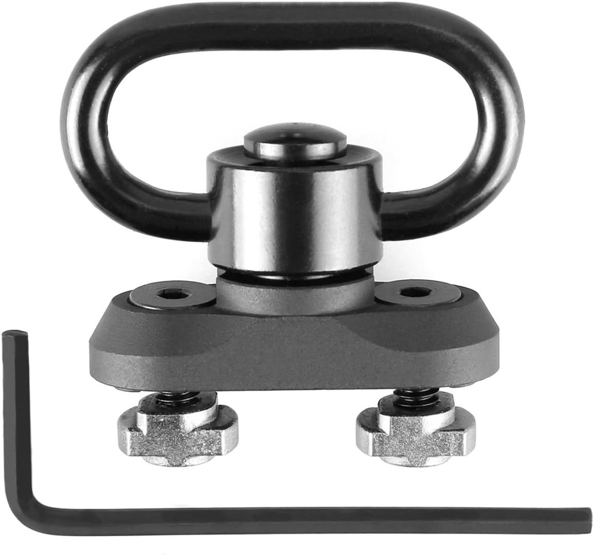 US Quick Release Push Button Sling Swivel with Keymod adapter mount for