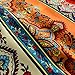YOU SA Bohemia Retro Printing Bedding Ethnic Vintage Floral Duvet Cover Boho Bedding 100% Brushed Cotton Bedding Sets (Full,01)