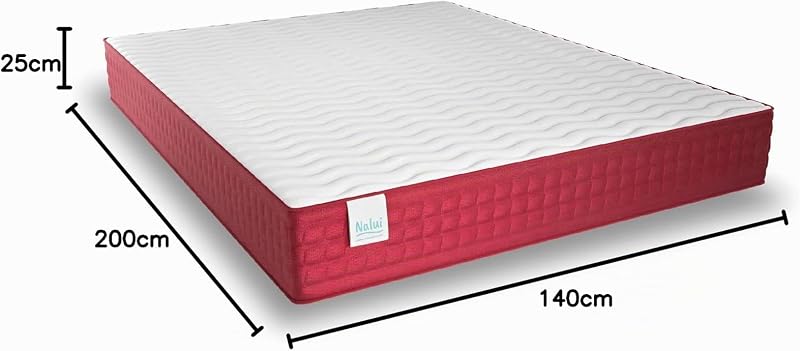 - Colchón Viscoelástico Reversible Gredos 140x200cm con Sistema VISCONFORT, Tejido Strech y Tejido 3D Transpirable. Altura: ±24cm | Firmeza Medio-Alta | Adaptable | Fabricado en España