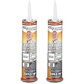 Dicor 501LSW-1, Lap Sealant Self-Leveling, White, 10.3 Ounce Tube (2)