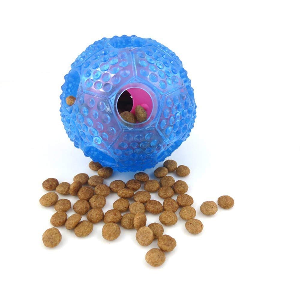 Cisixin Dog Chew Toys Interactive, Dog Dispenser Ball Interactive IQ Treat Ball Chew Ball for Puppy And Small Medium Large Dogs