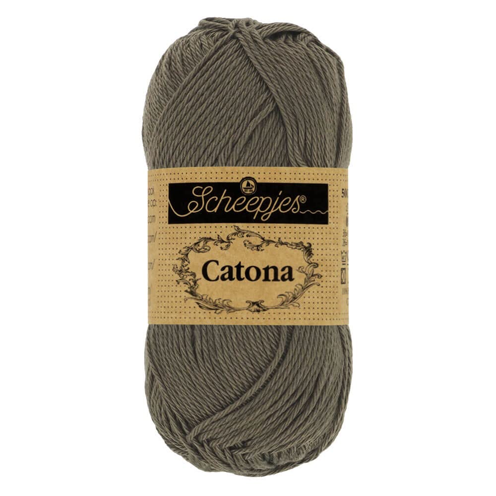 Scheepjes - Scheepjes Catona 387 Dark Olive Yarn - 1x10g