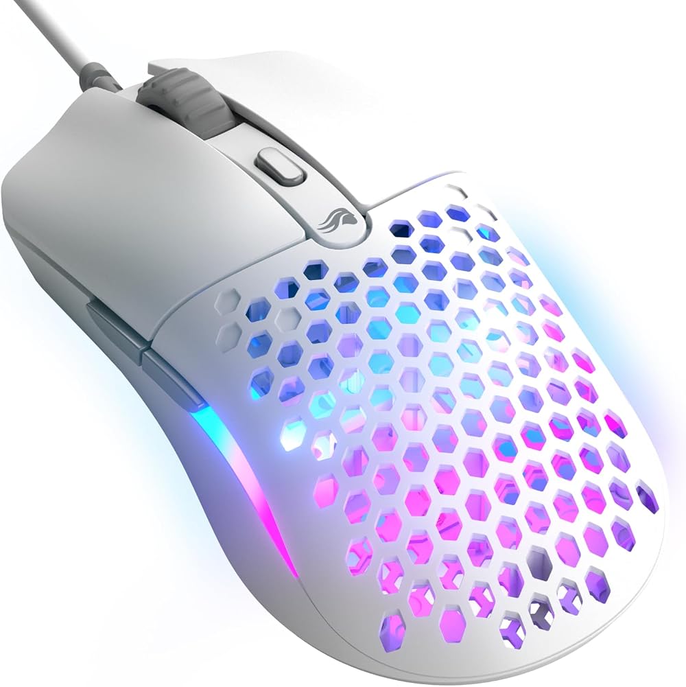 GLORIOUS Model O Eternal Ultralight RGB Gaming Mouse 55g 12K DPI Wired
