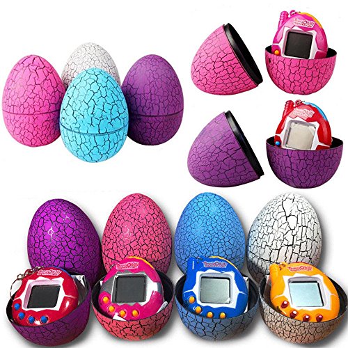 Digital-Virtual-Reality-Pet, Tamagotchi Electronic Pets Toys Dinosaur Egg for Kids (1x pcs Random Color)