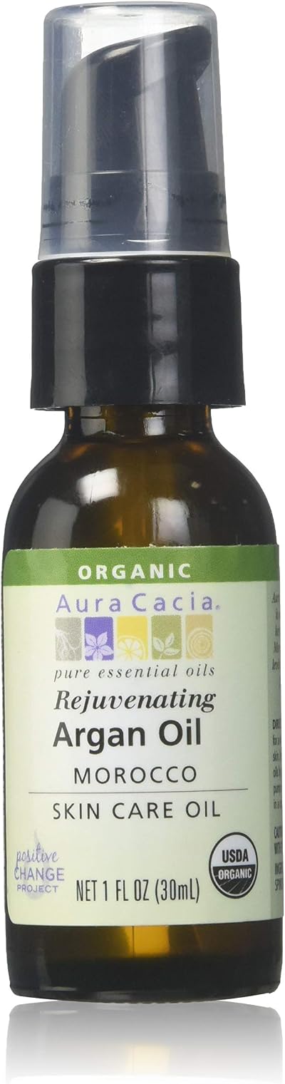 Aura Cacia Organic Argan Oil Skincare 1 Fl Oz Pure Natural Moisturizer