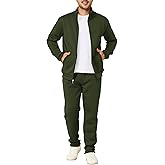 Men's Tracksuits Casual Sweatsuit 2 Piece Full Zip Sweatshirt and Sweatpants Set Athletic Jogging Suit