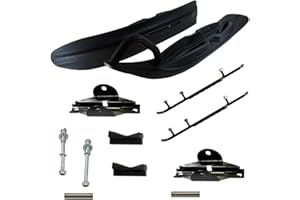 Exo-S, Bottom Line & Yamaha, S6MKY2711290121BUSH, All-Terrain Skis, Mount Kit & 6" Carbides for Yamaha fits 1994-1996 V-Max 500 & 600