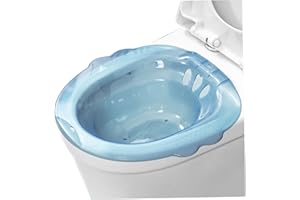 Sitz Bath Portable Over The Toilet Portable Bidet Anti-Overflow Large-Capacity Bidet Attachment for Hemorrhoids Postpartum Pr