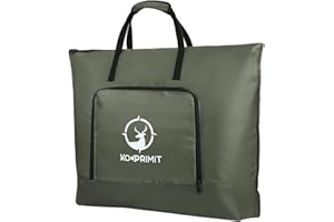 KOOPRIMIT Smell Proof Bag Triple-Layer Scent Control Bag With Shoe Compartment, Waterproof Scent Lock Bags, Scent Free For Hunting Clothing Accessories