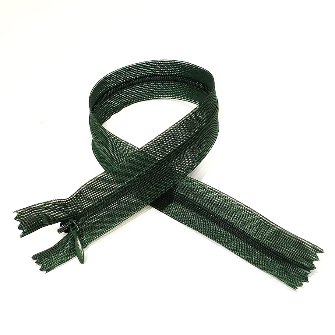 Invisible Zipper Closed, 5 Sizes and 20 Colors #3, Fine Zipper, Elegant and Discreet for Sewing on Clothes, Dresses, Skirts, Sewing Zipper, (50cm 25pcs, 273)