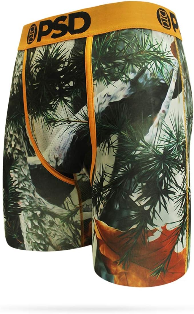 orange camo cycling shorts