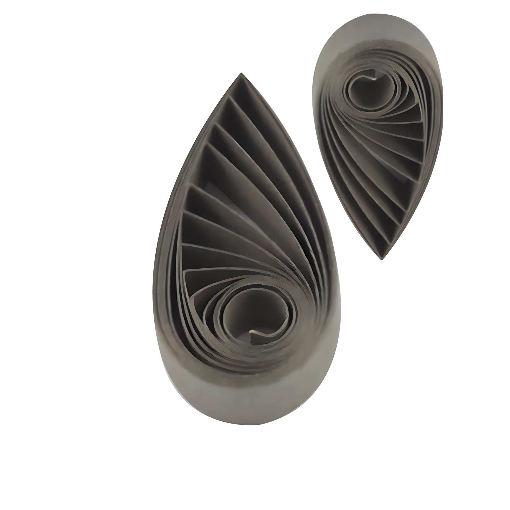 ODETOJOY Paper Quilling Strips 5mm Charcoal Gray Quilling Papers 5mm Slate Gray Craft Single Color Paper Strips 120pc (Dark Gray) — image 1