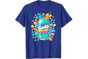 BIVIPO My Little Soda Pop K-Pop Music Matching Korean Anime T-Shirt