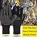 Anti Vibration Work Gloves, Shock Proof Impact Reducing Safety Gloves - Large