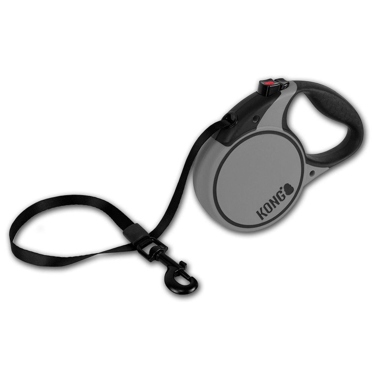 KONG Terrain Retractable Dog Leash, Large, Grey, 5m Tape