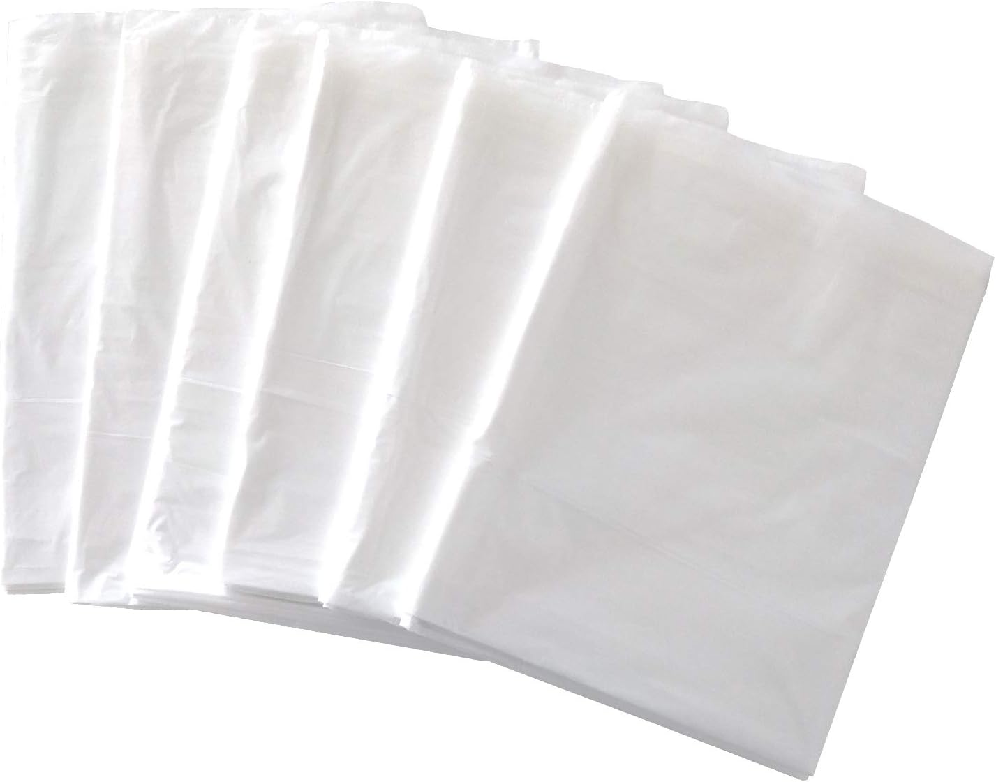 ARVO 6 Pack Extra Large Plastic Dust Sheets for Decorating, 3.6m x 2.75m (12ft x 9ft)