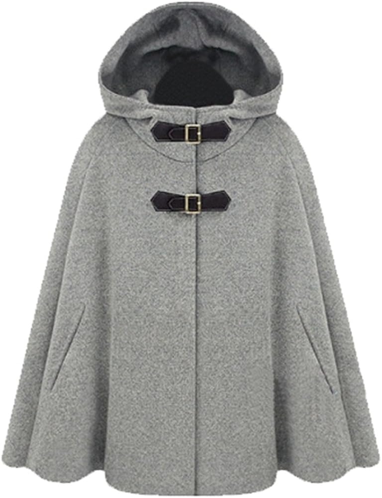 Damens Poncho Cape Mit Kunstfell-Kragen – Warm, Stylisch & Vielseitig Kombinierbar