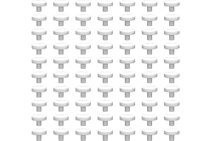 Saricho Ceramic White Coralline Coral frag Plugs Coral frag Base Round/Big Size Round/Hexagon (round24mm70pcs)