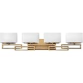 Hinkley Lanza Contemporary Modern Four Light 240W G9 Bathroom Vanity Fixture, Brushed Bronze