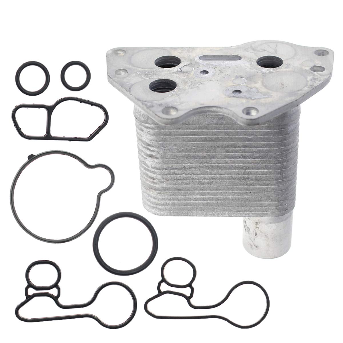 AUTOKAY 55566784 Engine Oil Cooler for Chevrolet Cruze Sonic Trax Buick