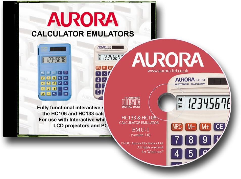 Aurora CK30 Class Set Of HC133 Calculators and Emulator BigaMart